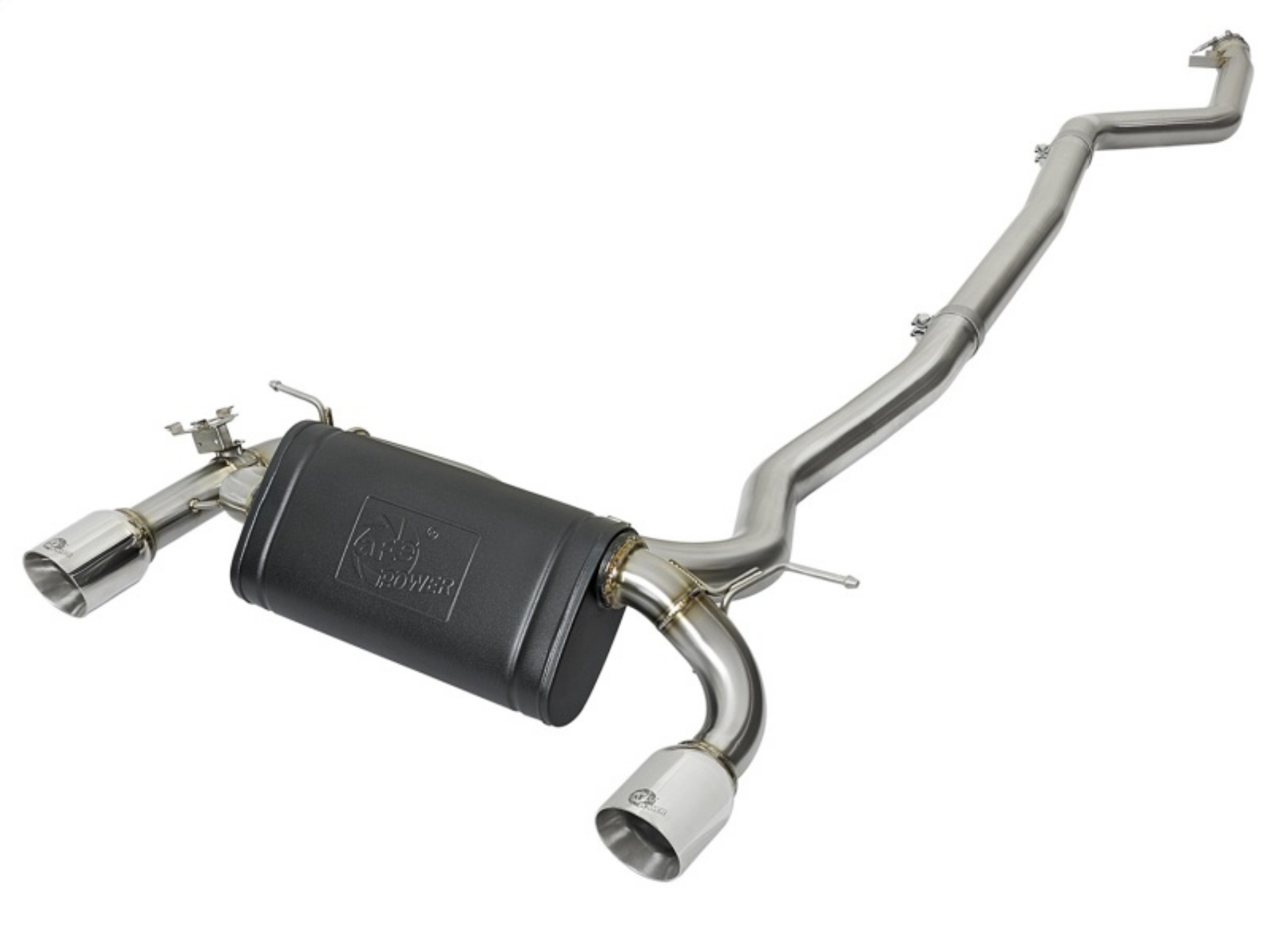 Picture of afe POWER MACH Force-Xp 16-17 BMW 340i-340ix- 3-0L 304 SS Cat-Back Exhaust System