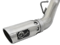 Picture of aFe ATLAS 4in DPF-Back Alum Steel Exhaust System w-Dual Exit Polished Tip 2017 GM Duramax 6-6L td