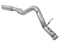 Picture of aFe ATLAS 5in DPF-Back Aluminized Steel Exhaust System w-Polished Tips 2017 GM Duramax 6-6L td L5P