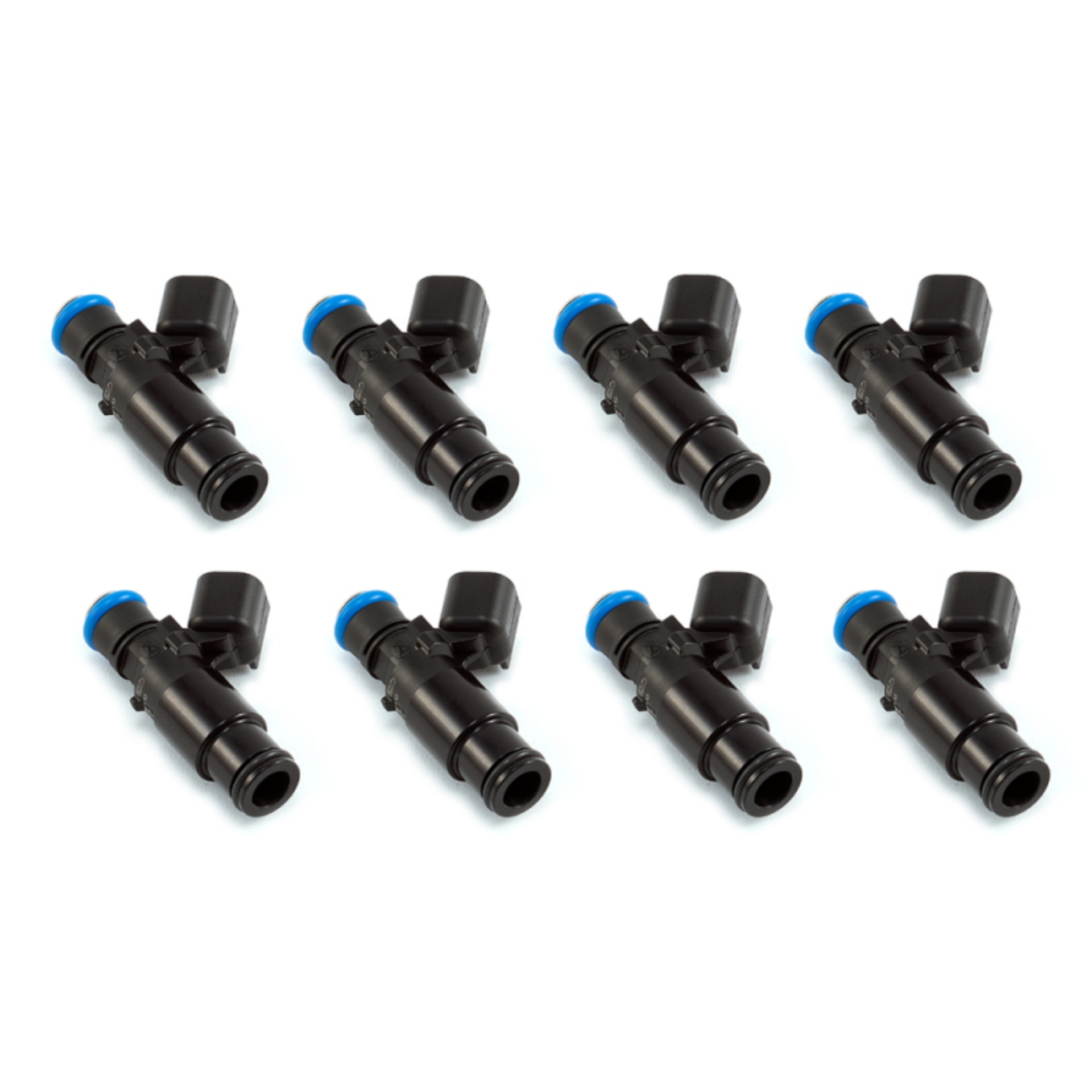 Picture of Injector Dynamics 1340cc Injector - 48mm Length - 14mm Top - 14mm Black Bottom Adaptor Set of 8