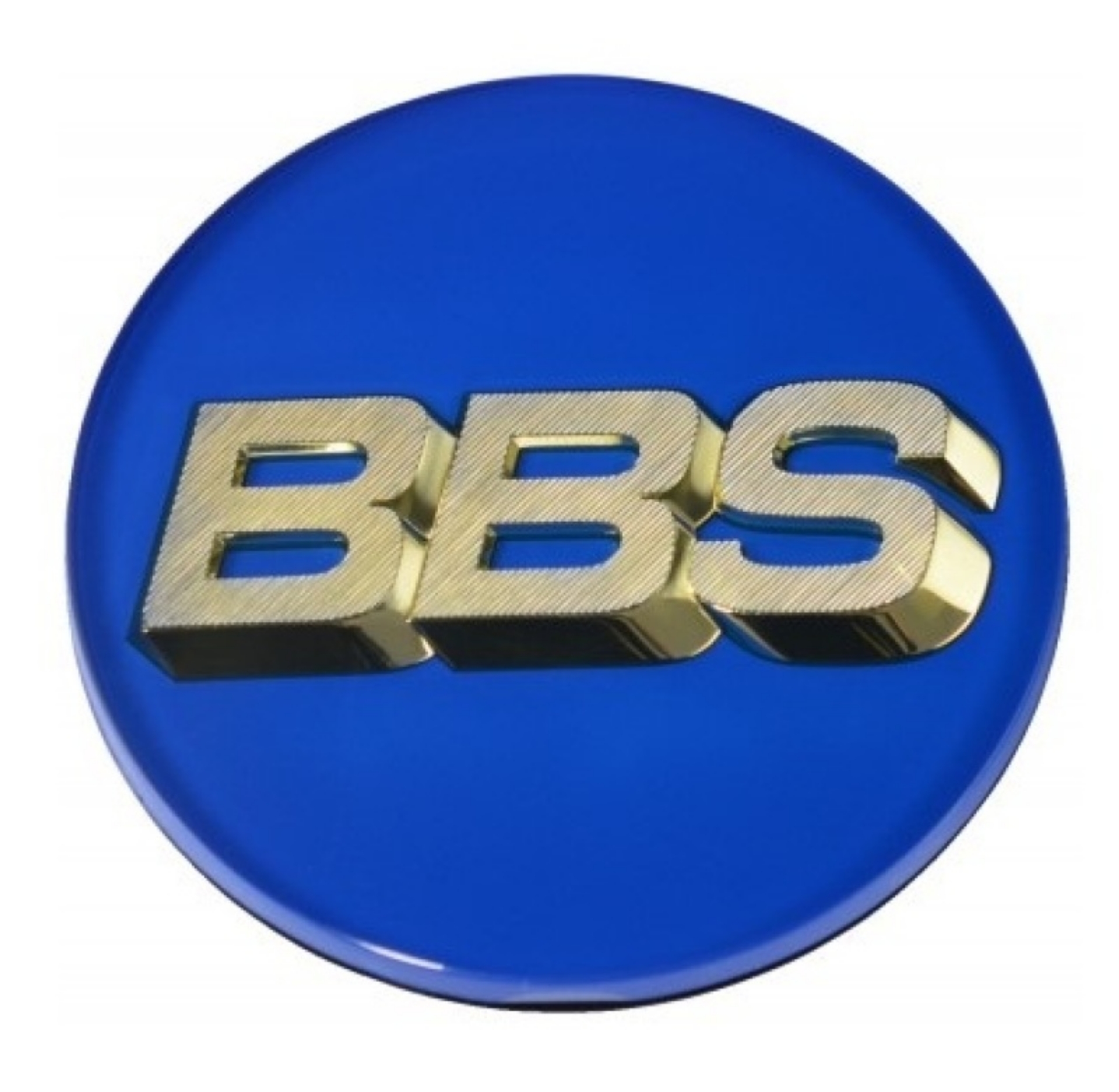 Picture of BBS Center Cap 70-6mm Blue-Gold 4-Tab