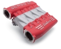 Picture of Edelbrock Manifold Chevy Ls LS3 Cross Ram w- Red Plenums