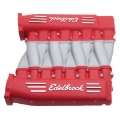 Picture of Edelbrock Manifold Chevy Ls LS3 Cross Ram w- Red Plenums