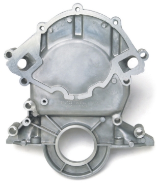 Picture of Edelbrock Timing Cover Alum S-B Ford 86-93 5 0L 88 Up 351-W w- Reverse Rot Water Pump