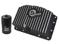 Picture of AFE Pro Series Engine Oil Pan Black w-Machined Fins; 11-16 Ford Powerstroke V8-6-7L td