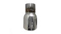 Picture of Corsa Single Universal 2-5in Inlet - 3-5in Outlet Polished PVD Pro-Series Tip Kit