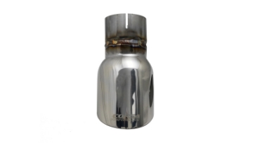 Picture of Corsa Single Universal 2-5in Inlet - 3-5in Outlet Polished PVD Pro-Series Tip Kit