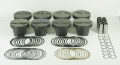 Picture of Mahle MS Piston Set Chevy 358ci 4-035in Bore 3-500in Stroke 6-0in Rod -927in Pin -4cc 10-5 CR