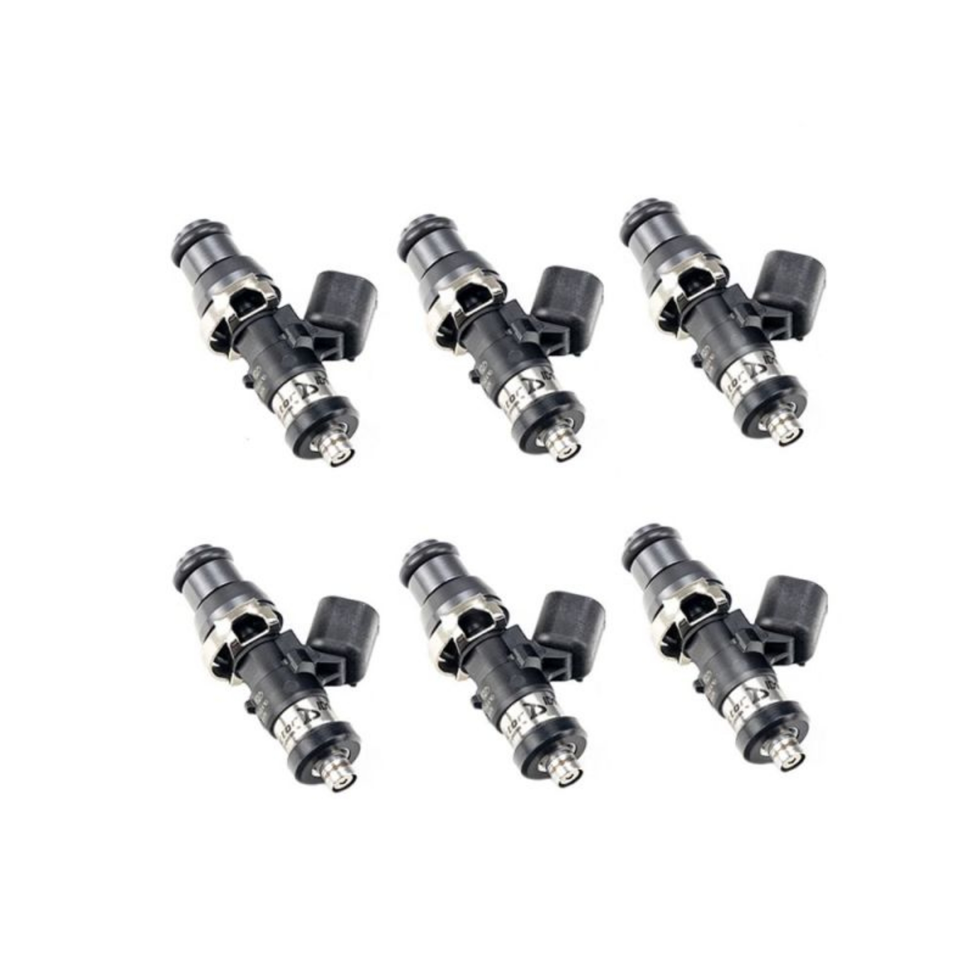 Picture of Injector Dynamics ID1050X Injectors - 48mm Length - 14mm Top - Denso Lower Cushion Set of 6