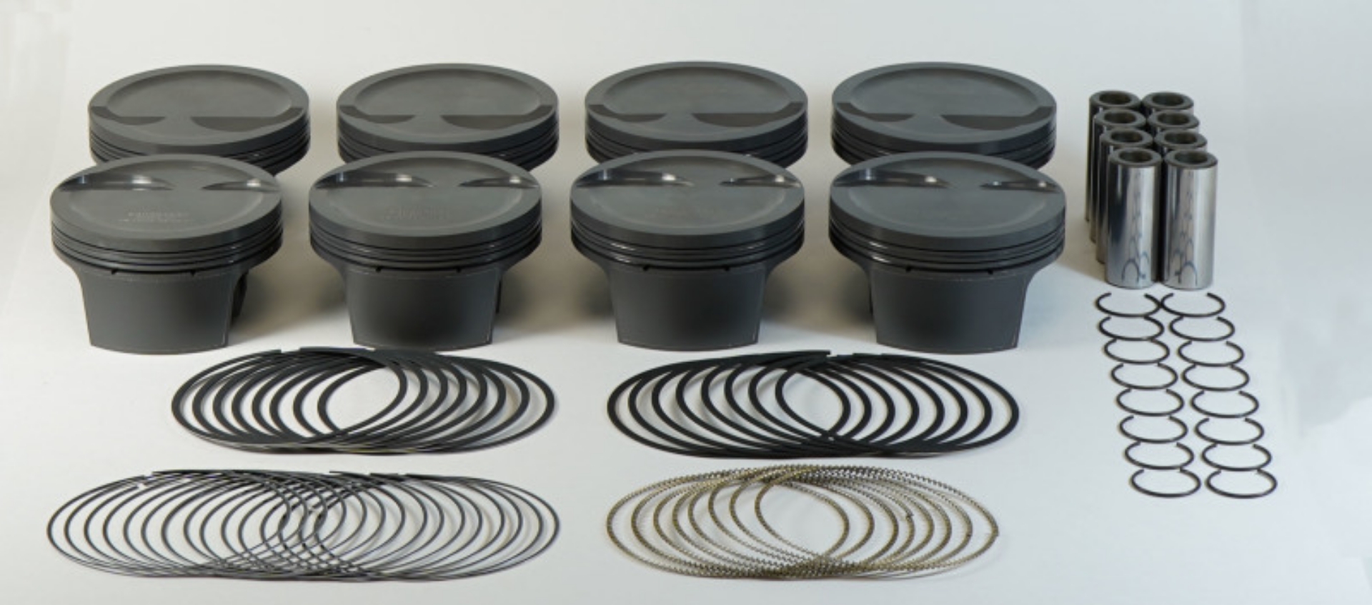 Picture of Mahle MS Piston Set GM L92-LS3 370ci 4-030in Bore 3-622in Stk 6-125in Rod -927 Pin -12cc 9-2 CR