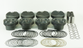 Picture of Mahle MS Piston Set Chevy SB 405ci 4-145in Bore 3-5-3-75 Stroke 6-125-6 Rod -927 Pin 9cc 13-0-13-9CR