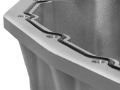 Picture of aFe Street Series Engine Oil Pan Raw w- Machined Fins; 11-17 Ford Powerstroke V8-6-7L td