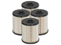 Picture of aFe ProGuard D2 Fuel Filter 4 Pack 00-07 Dodge Diesel Trucks L6-5-9L td