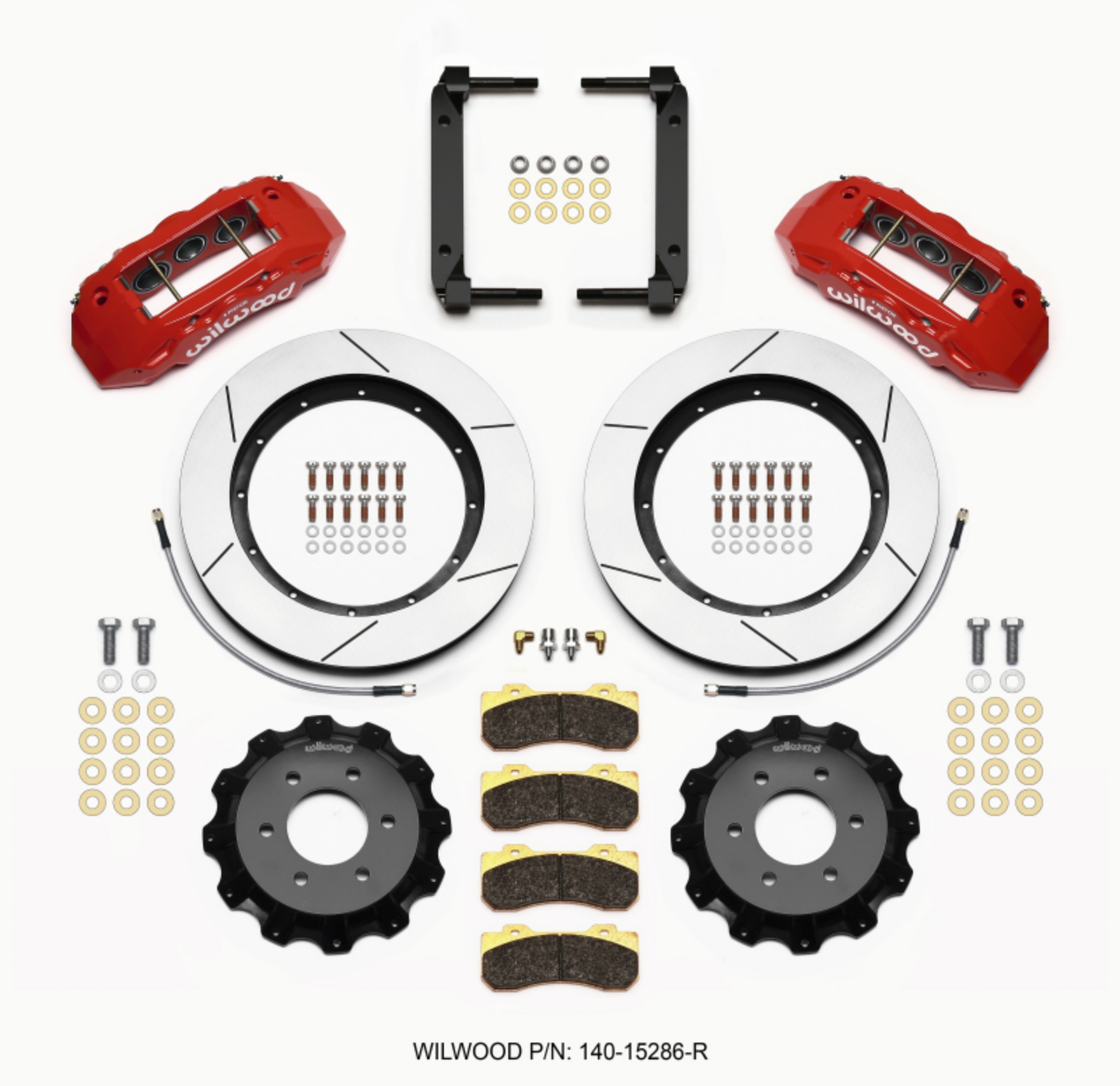 Picture of Wilwood TX6R Front Kit 15-50in Red 2004-08 Ford F150 - 4WD