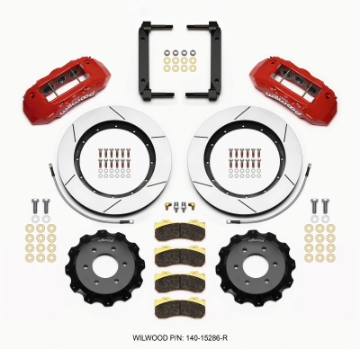 Picture of Wilwood TX6R Front Kit 15-50in Red 2004-08 Ford F150 - 4WD