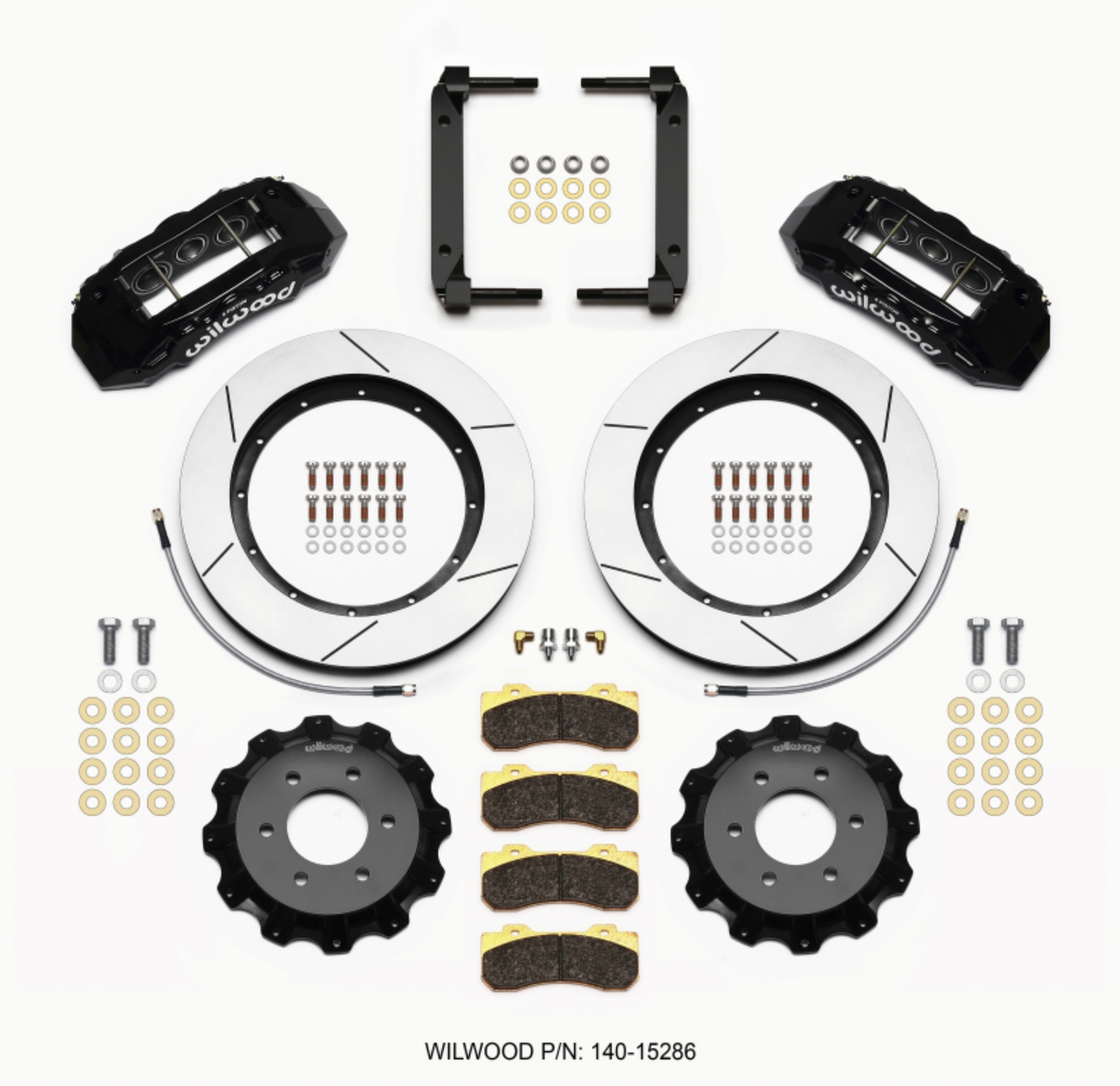 Picture of Wilwood TX6R Front Kit 15-50in Black 2004-08 Ford F150 - 4WD