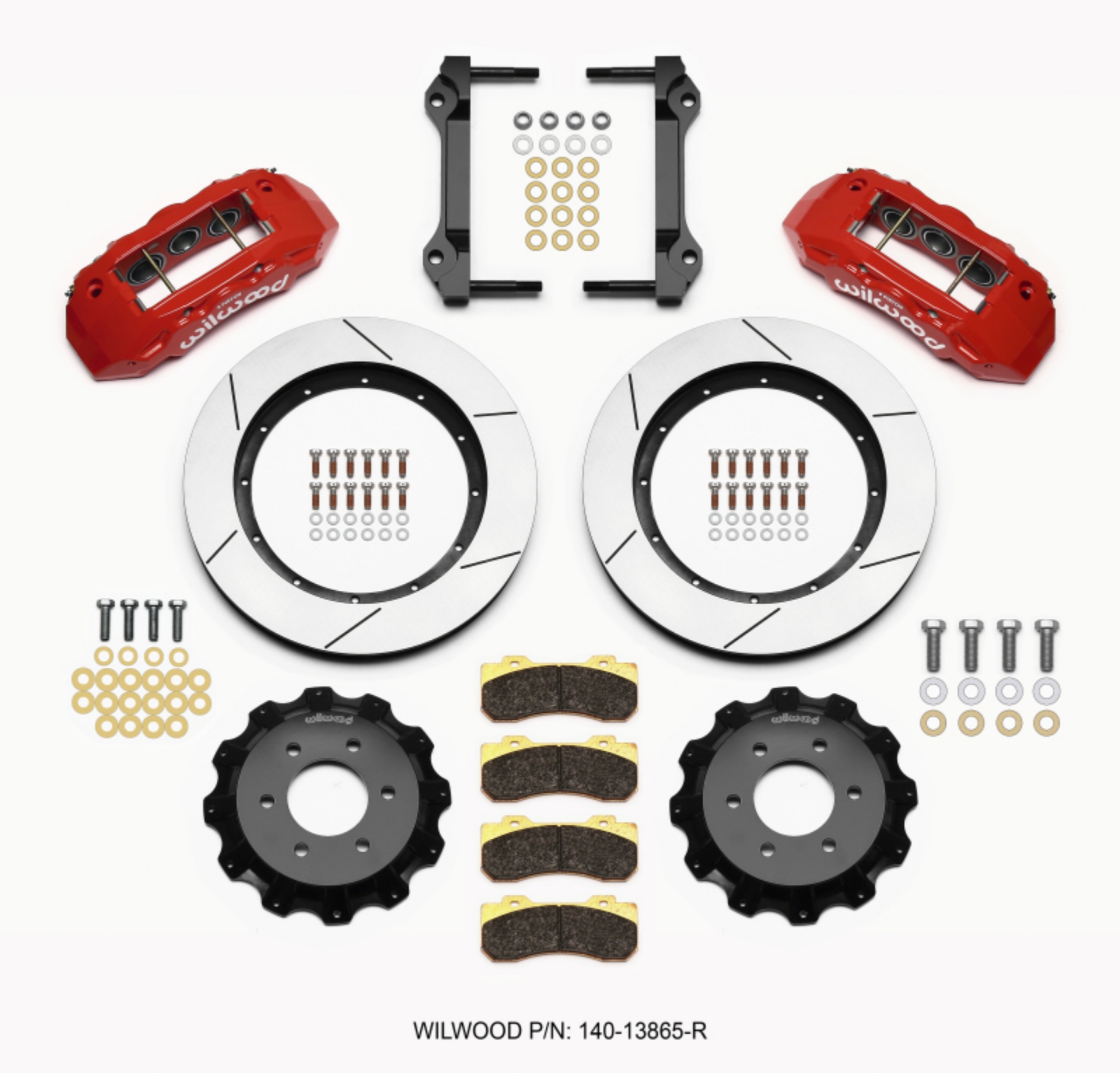 Picture of Wilwood TX6R Front Kit 15-50in Red 2010-Up Ford F150 6 lug