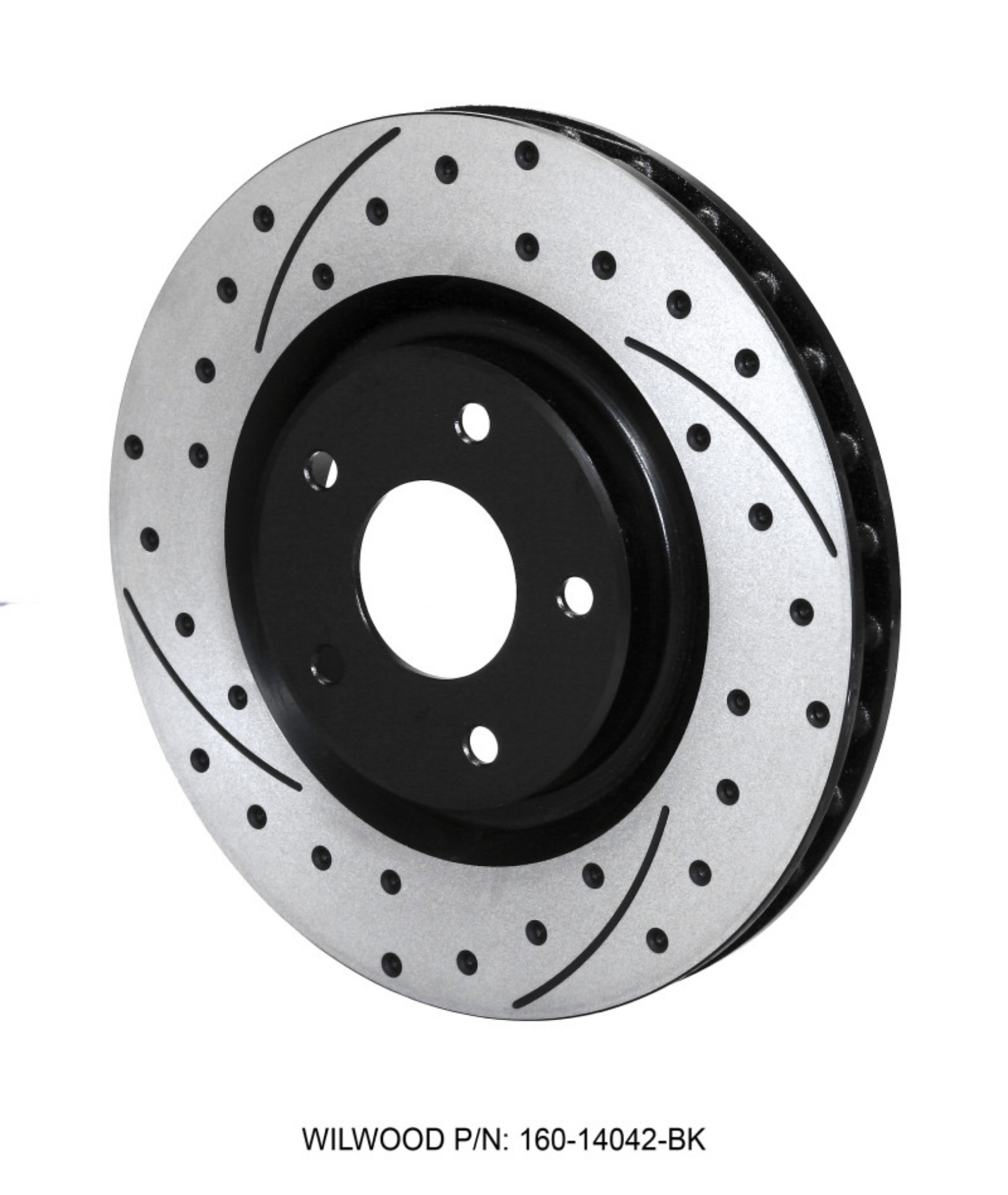 Picture of Wilwood Rotor-Front-SRP-C5-C6 Vette R-H-BLK 12-80 x 1-25 - 5 x 4-75