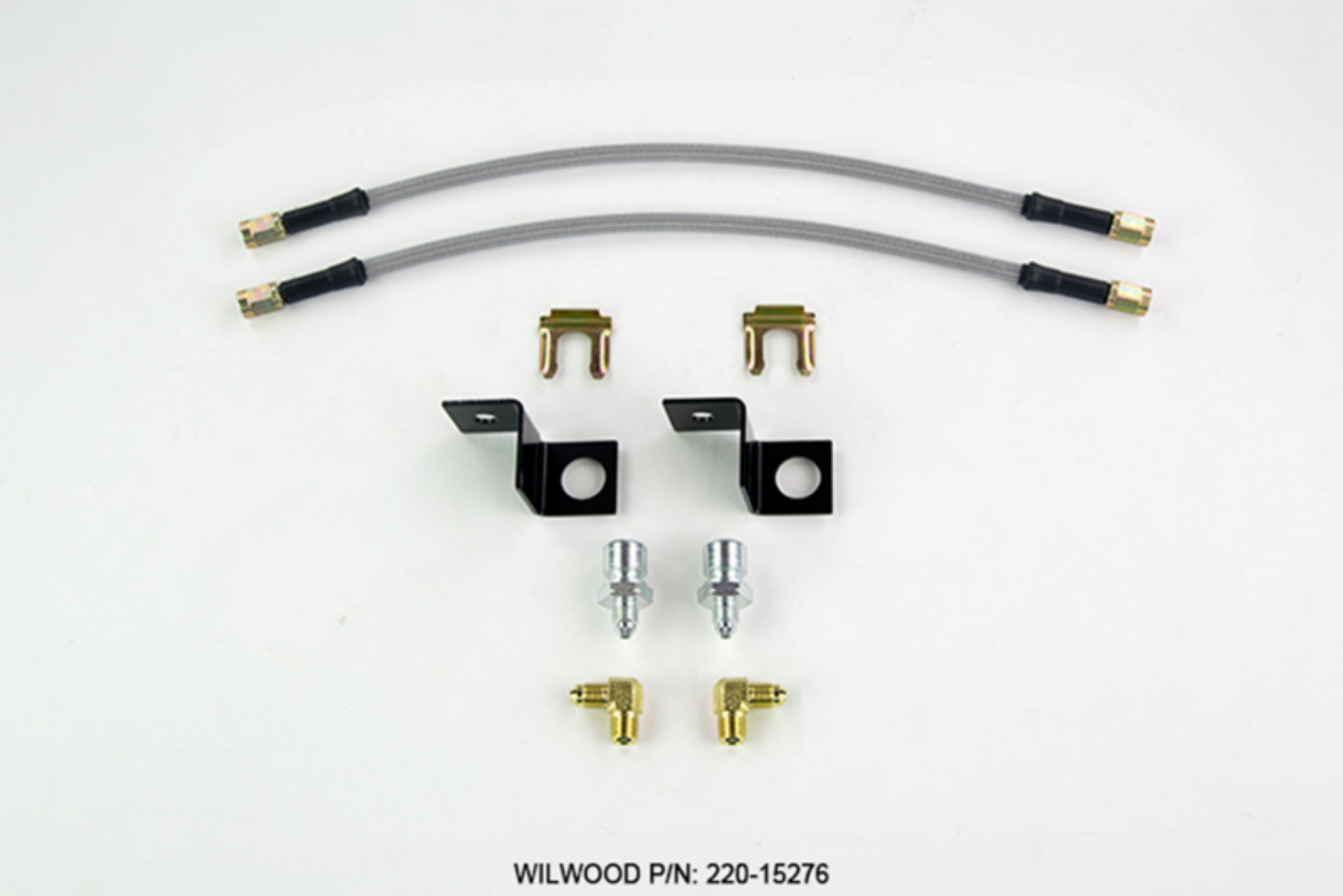 Picture of Wilwood Flexline Kit 14 inch -3 M10-1-5 IF 1-8 NPT 90 Degree