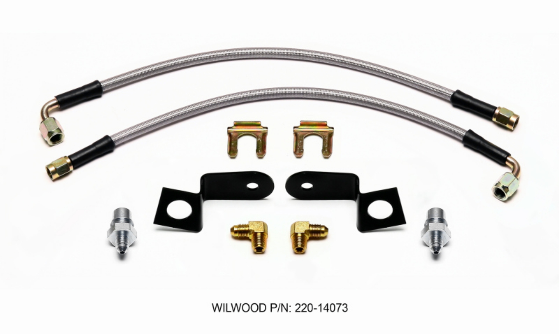 Picture of Wilwood Flexline Kit 14in- M10-1-00 90 Deg