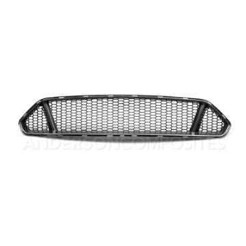 Picture of Anderson Composites 2018 Ford Mustang Type-GT Carbon Fiber Upper Grille