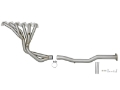 Picture of aFe Power Twisted Steel Long Tube Header & Connection Pipes 01-16 Nissan Patrol Y61 V8-4-8L