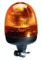 Picture of Hella Rota Compact 12V Amber Lens Beacon w- Flexible Pole Mount