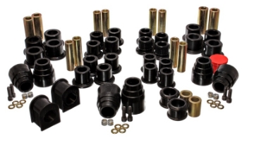 Picture of Energy Suspension 00-04 Ford Excursion 4WD Black Hyper-flex Master Bushing Set