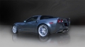 Picture of Corsa 2012-2013 Chevrolet Corvette C6 ZR1 Sport Cat-Back Dual Rear Exit w- Twin 4-0in Pol Tips