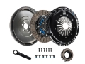 Picture of DKM Clutch 2-0 VW-Audi A3 TSI 8 Bolt Sprung Organic MB Clutch w-Steel Flywheel 440 ft-lbs Torque