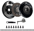 Picture of DKM Clutch 2-0 VW-Audi A3 FSI 6 Bolt Motor MS Twin Disc Clutch w-Steel Flywheel 660 ft-lbs Torque