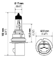 Picture of Hella 9007 HB5 12V 65-55W Halogen Bulb PX29t