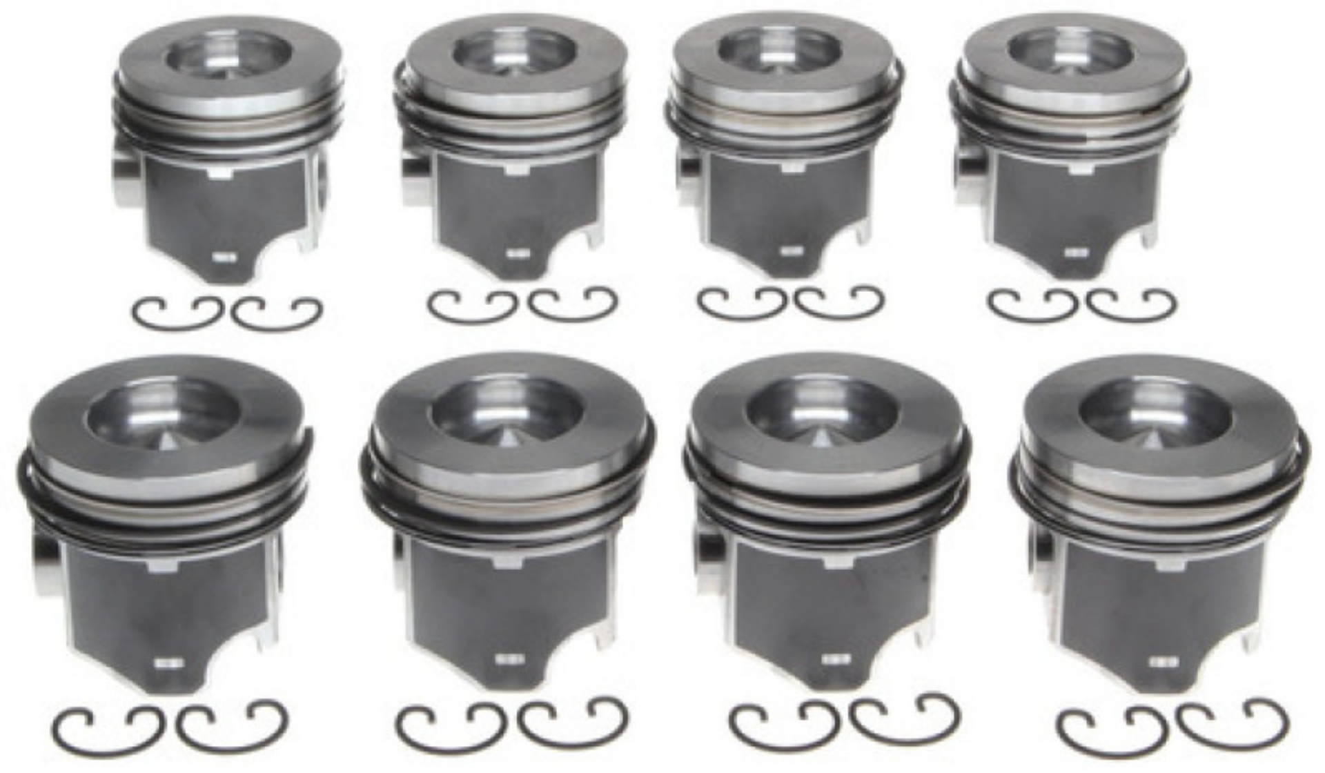 Picture of Mahle OE 98-02 Dodge Ram 2500-3500 4-035in Bore -020 Oversize Piston Set Set of 6