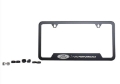 Picture of Ford Racing Stainless Steel Ford Performance License Plate Frame - Black