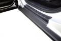 Picture of Bushwacker 09-18 Dodge Ram 1500 Crew Cab Trail Armor Rocker Panel and Sill Plate Cover - Black