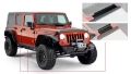 Picture of Bushwacker 07-18 Jeep Wrangler Unlimited Trail Armor Rocker Panel and Sill Plate Cover - Black