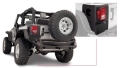 Picture of Bushwacker 07-18 Jeep Wrangler Trail Armor Rear Corners - Black