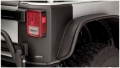 Picture of Bushwacker 07-18 Jeep Wrangler Trail Armor Rear Corners - Black