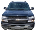 Picture of AVS 02-06 Chevy Avalanche 1500 w-Body Hardware High Profile Bugflector II Hood Shield - Smoke