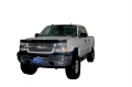 Picture of AVS 05-06 Chevy Silverado 2500 Bugflector Medium Profile Hood Shield - Smoke