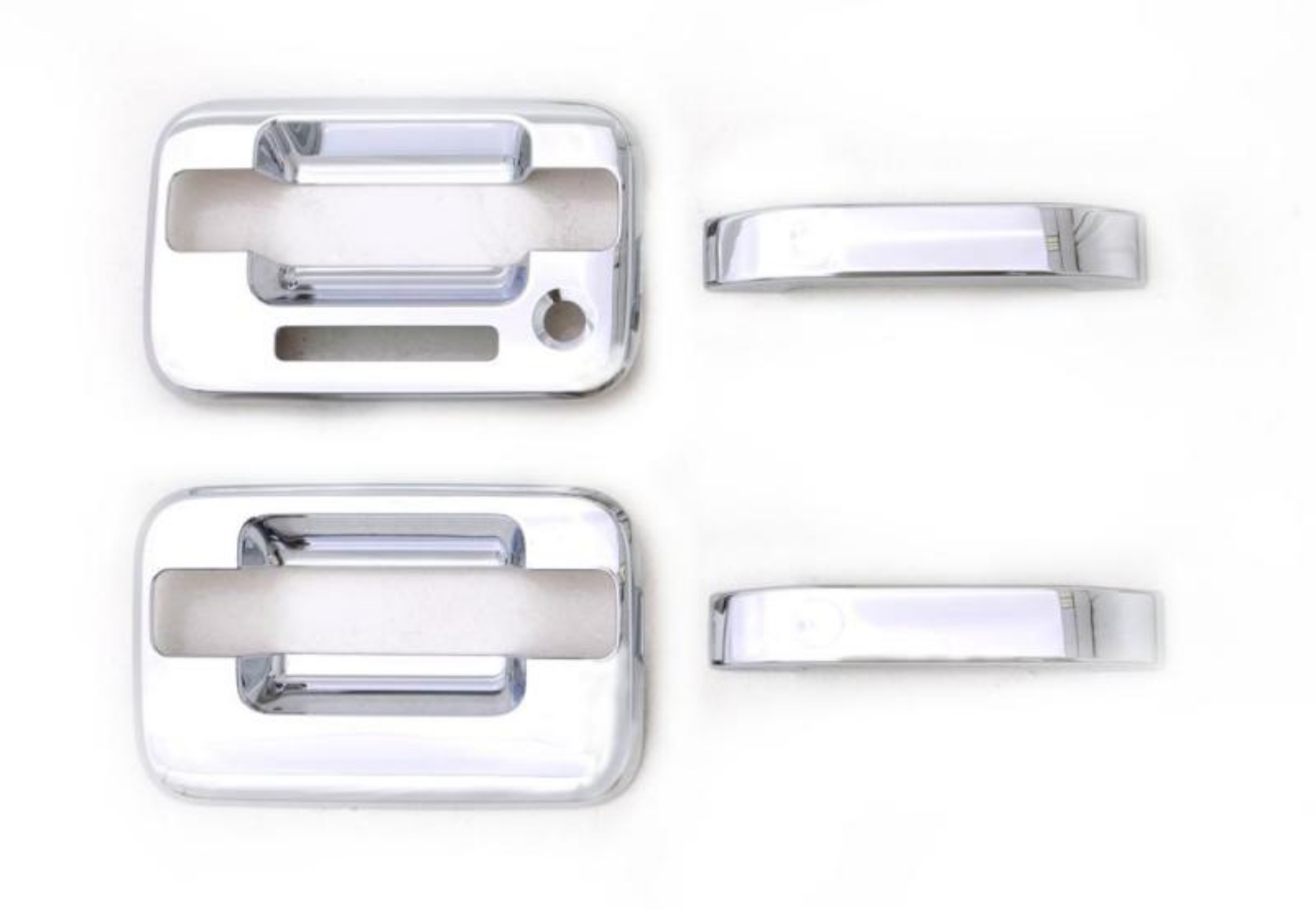 Picture of AVS 04-14 Ford F-150 2 Door w-Keypad Door Handle Covers 2 Door 4pc Set - Chrome