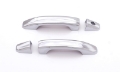 Picture of AVS 14-18 Chevy Silverado 1500 Door Handle Covers 2 Door 4pc Set - Chrome