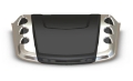 Picture of AVS Universal Hood Scoop - Smoke