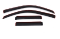 Picture of AVS 02-09 Chevy Trailblazer Ventvisor In-Channel Front & Rear Window Deflectors 4pc - Smoke