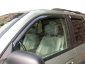 Picture of AVS 02-09 Chevy Trailblazer Ventvisor In-Channel Front & Rear Window Deflectors 4pc - Smoke