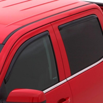 Picture of AVS 00-05 Ford Focus ZX4 Ventvisor In-Channel Front & Rear Window Deflectors 4pc - Smoke