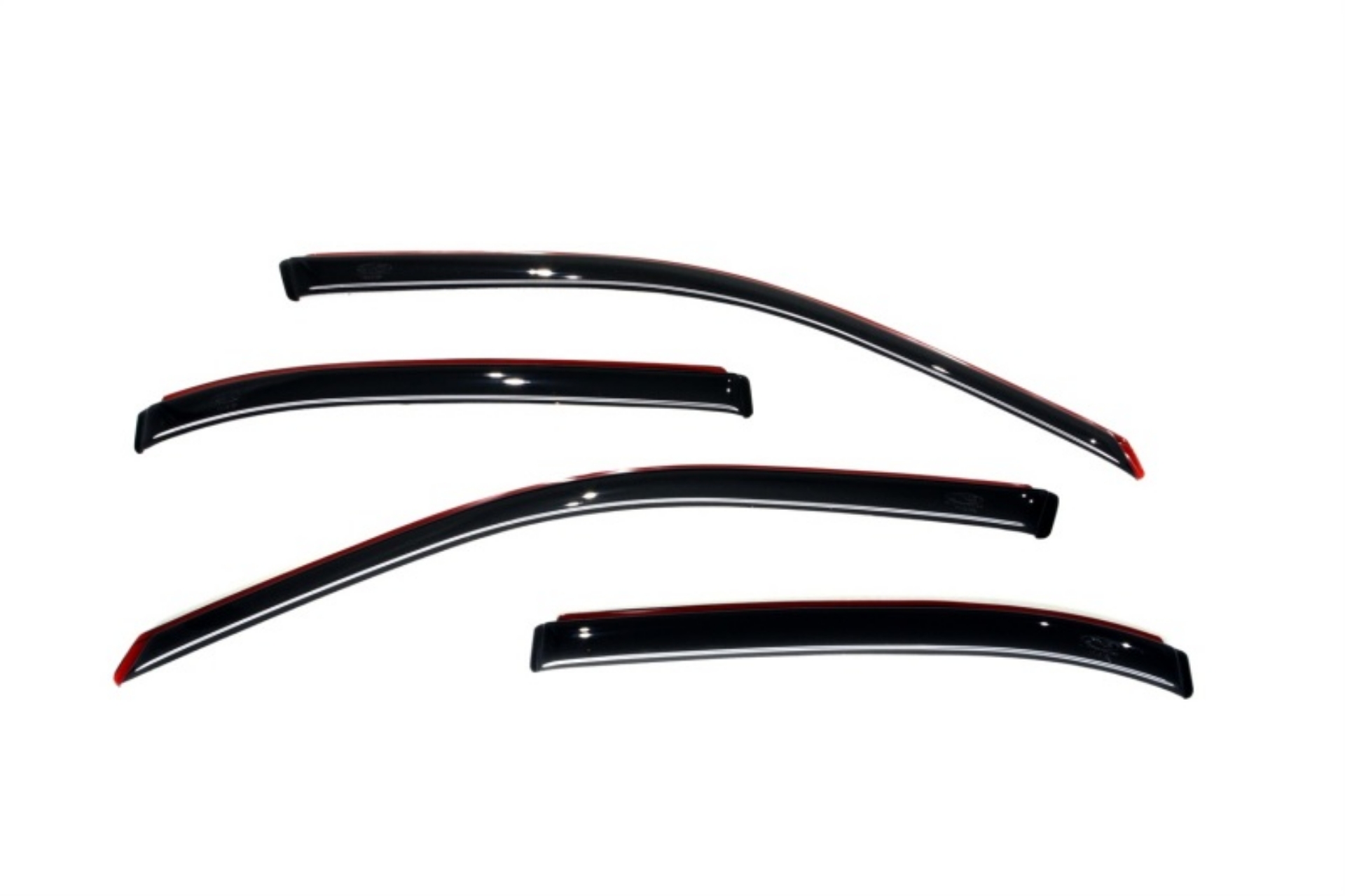 Picture of AVS 01-05 Honda Civic Ventvisor In-Channel Front & Rear Window Deflectors 4pc - Smoke