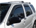 Picture of AVS 01-07 Ford Escape Ventvisor In-Channel Front & Rear Window Deflectors 4pc - Smoke