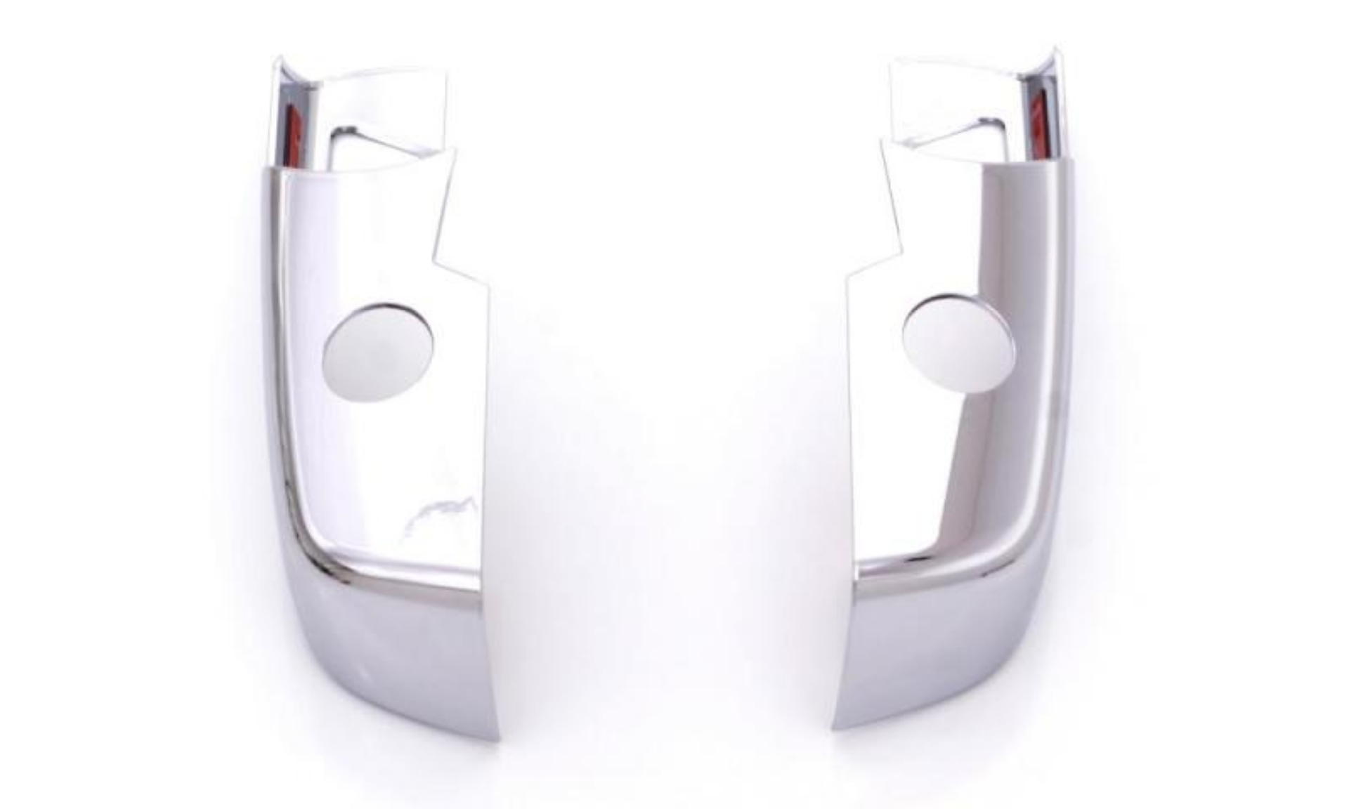 Picture of AVS 14-18 Chevy Silverado 1500 Lower Mirror Covers 2pc - Chrome