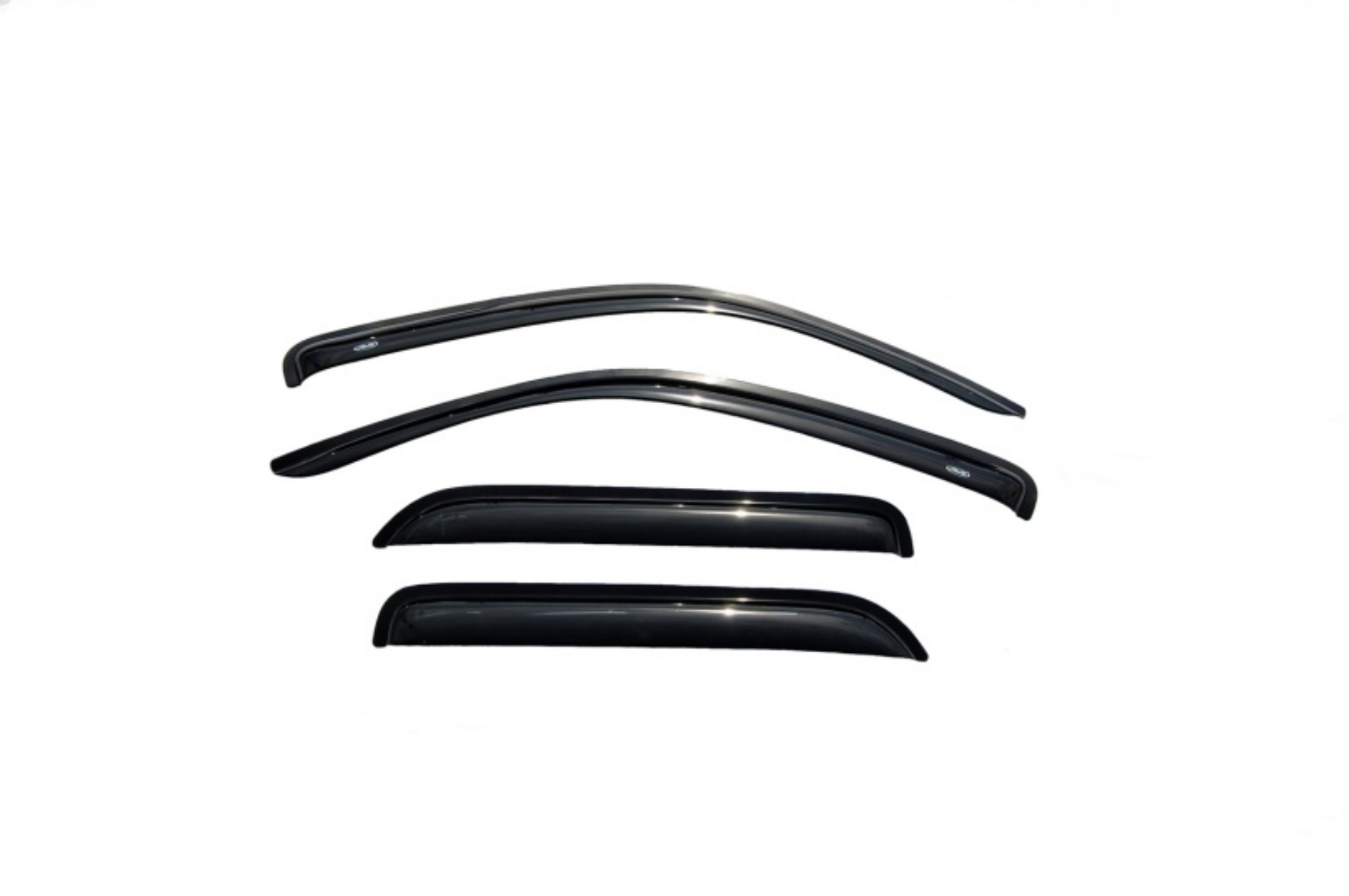 Picture of AVS 01-12 Ford Escape Ventvisor Outside Mount Window Deflectors 4pc - Smoke